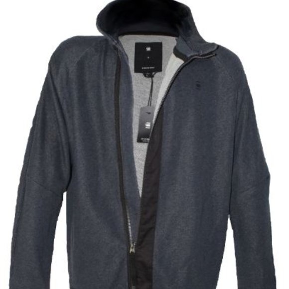 •G Star Raw Zip Up Sweatshirt• New w Tags - Picture 1 of 5